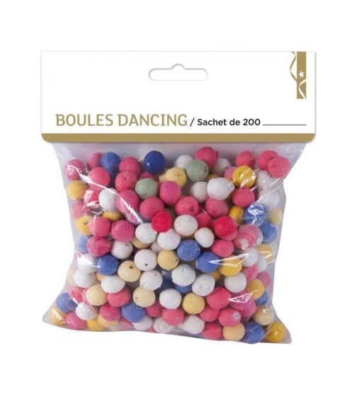 Boules a sarbacane multicolores lot de 200