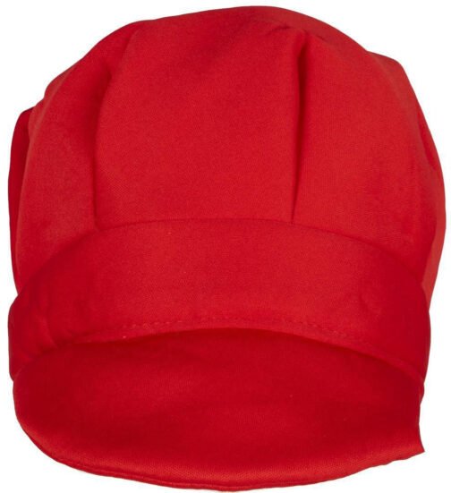 Casquette de plombier rouge adulte 3