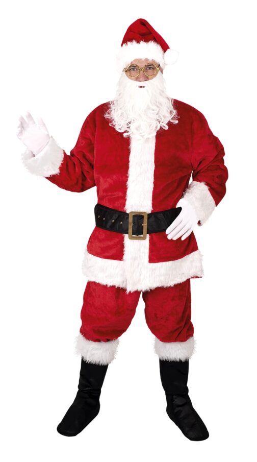 Costume Pere Noel fourrure adulte