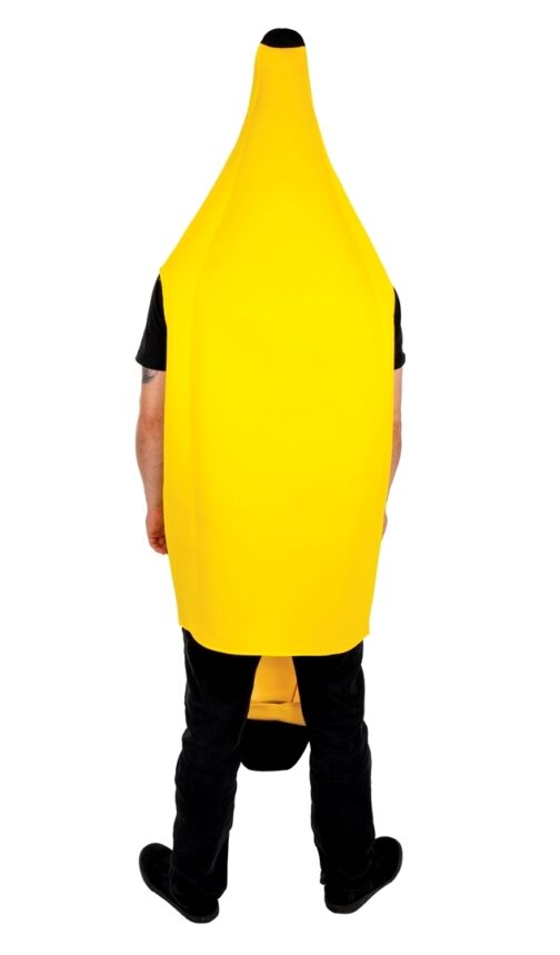 Costume banane adulte dos