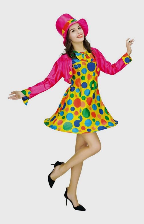 Costume clown adulte femme
