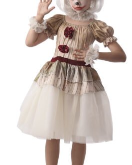 Déguisement clown tueur – enfant fille