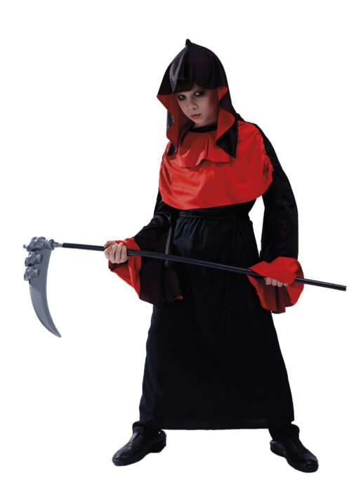 Costume demon enfant rouge