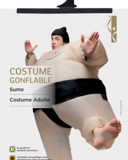 Déguisement gonflable sumo – adulte