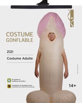 Déguisement gonflable zizi – adulte