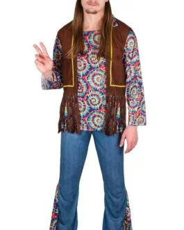 Déguisement hippie homme – adulte