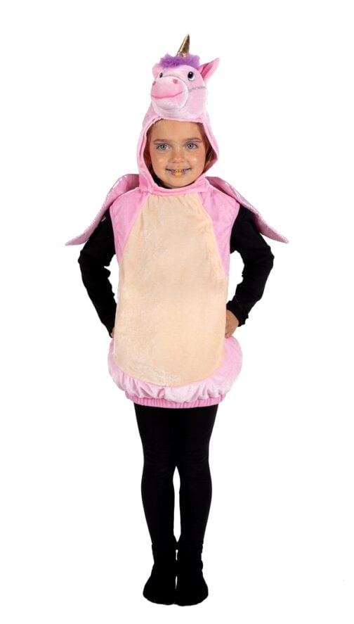 Costume licorne enfant rose