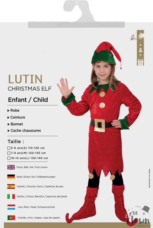 Costume lutin enfant fille 2