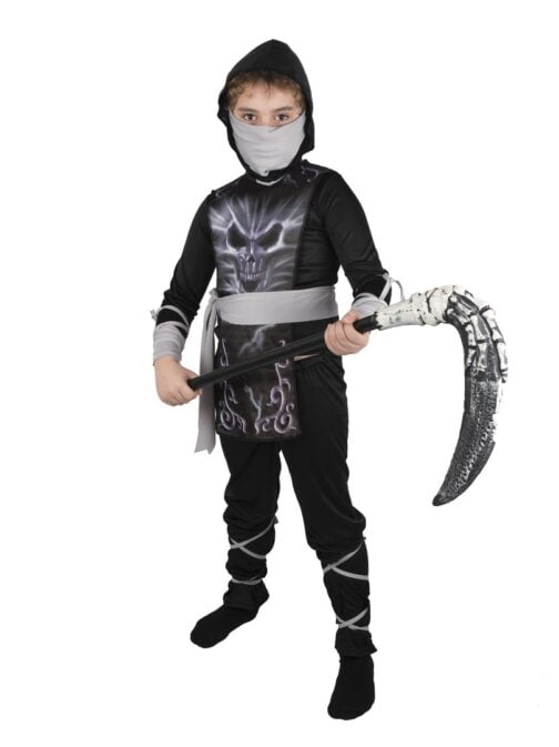 Costume ninja squelette enfant 3