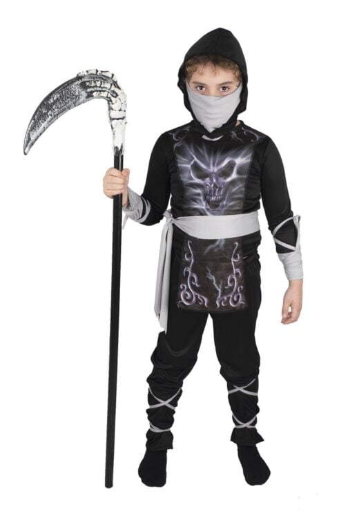 Costume ninja squelette enfant