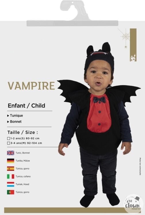 Costume petit vampire enfant 2