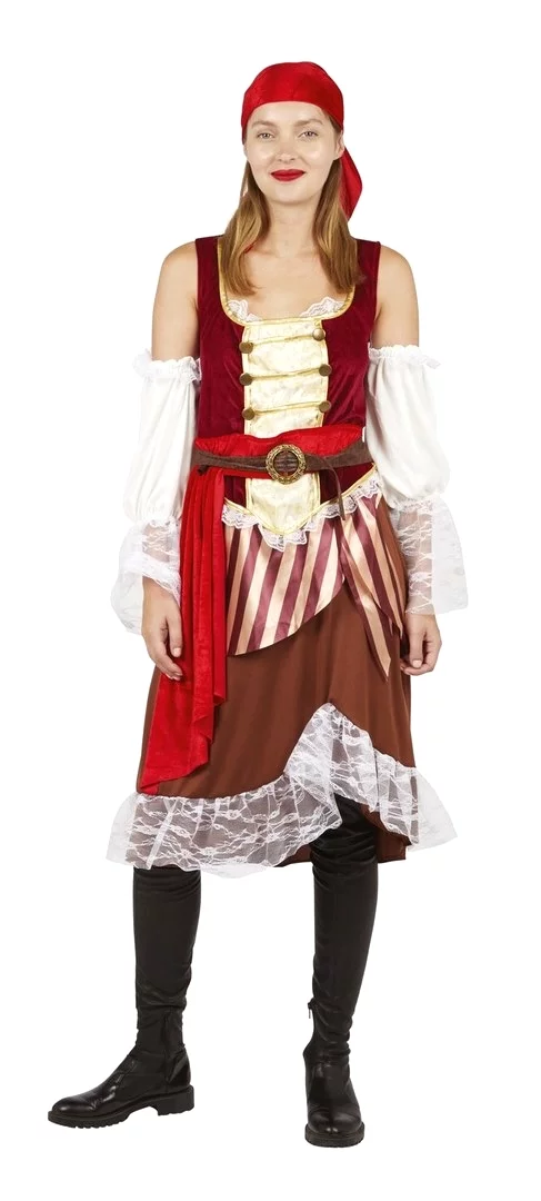 Costume pirate luxe adulte femme