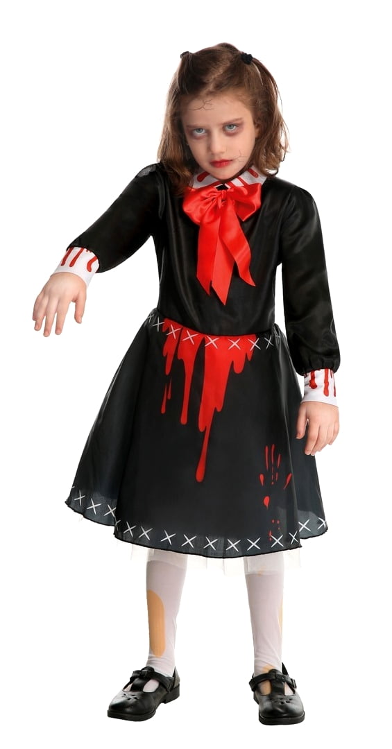 Costume poupee zombie enfant