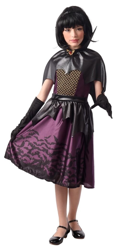 Costume vampiresse chauve souris enfant