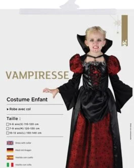 Déguisement vampiresse – enfant