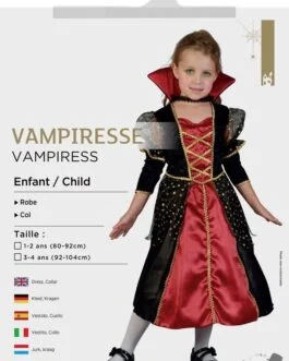 Déguisement vampiresse – enfant