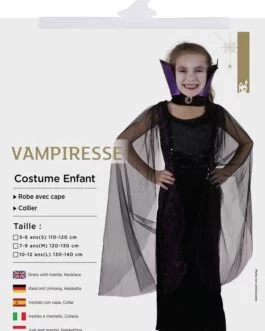 Déguisement vampiresse – enfant