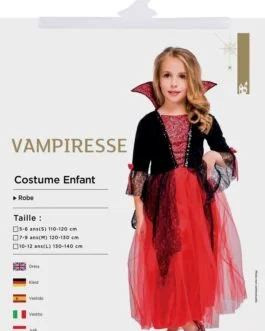 Déguisement vampiresse – enfant