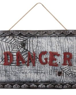 Plaque de porte Danger animée