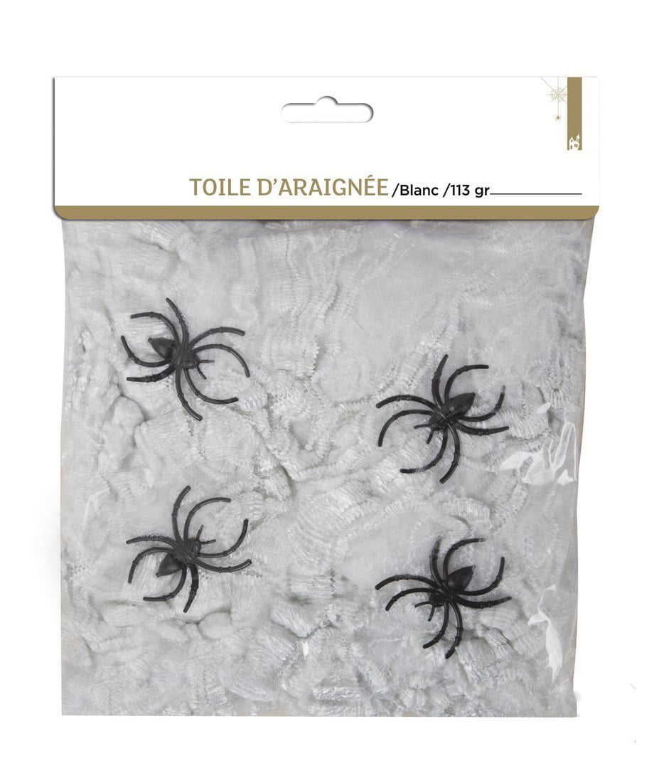 Toile daraignee blanc 113 g