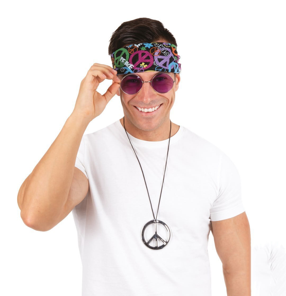 Set hippie homme adulte taille unique