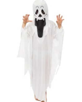 Costume fantôme – blanc – enfant