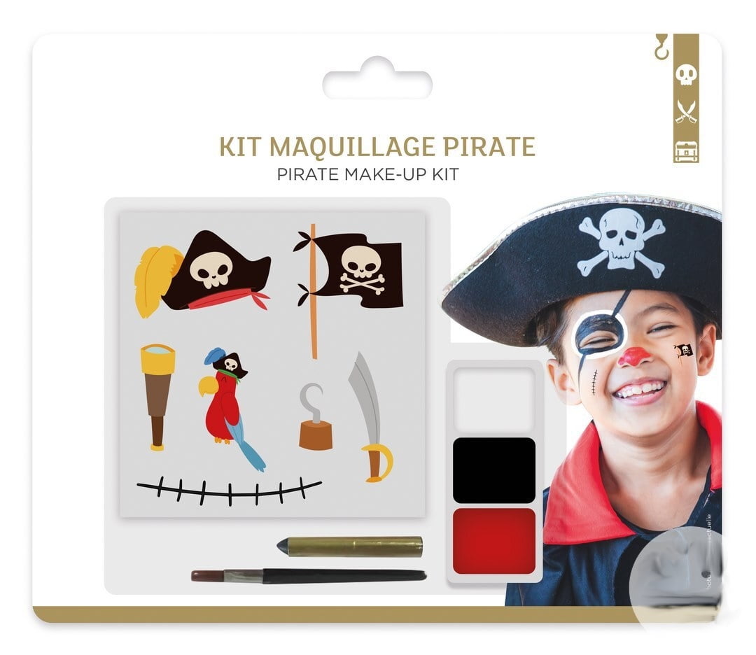 Kit maquillage pirate